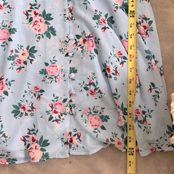 Off the shoulder floral bustier mini summer dress - Picture 8 of 8